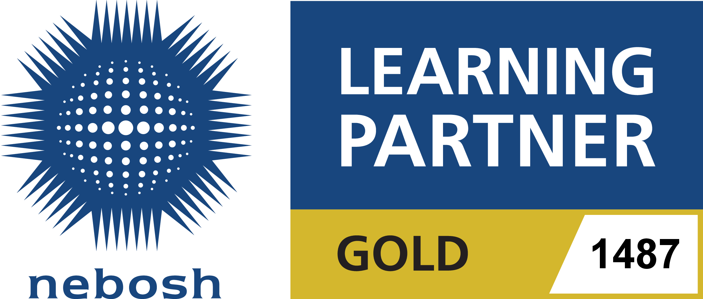 NEBOSH Gold Learning Partner Logo 1487