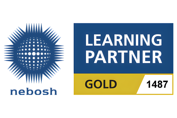 NEBOSH Gold Learning Partner PNG Logo - Learning Number 1487